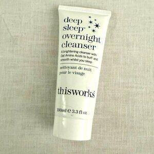 This Works Deep Sleep Overnight Cleanser Full Size Brightening Oat Amino Acids